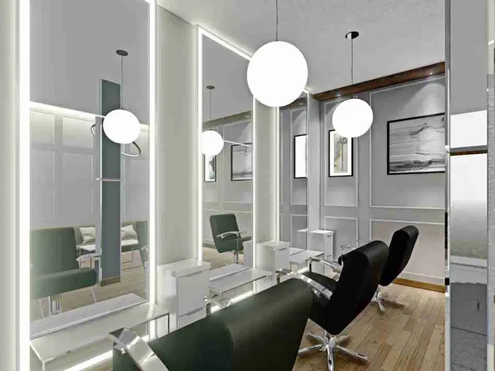 RUKO DAN TEMPAT USAHA SALON, kondisi BARU TIDAK JADI PAKAI