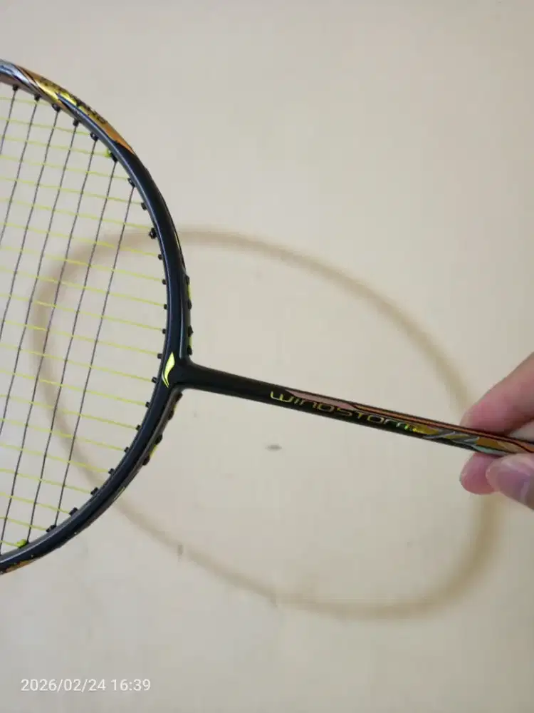 Li-Ning windatorm 72 ORI black gold