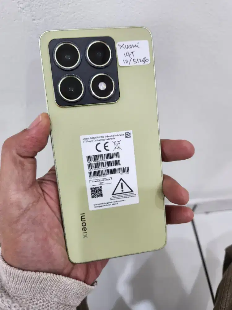 Xiaomi 14t 12/512 istimewa tanpa minus