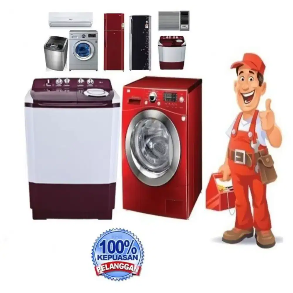 SERVIS AC//KULKAS/MESINCUCI//SHOWCASE//CHILLER//MICROWAVE