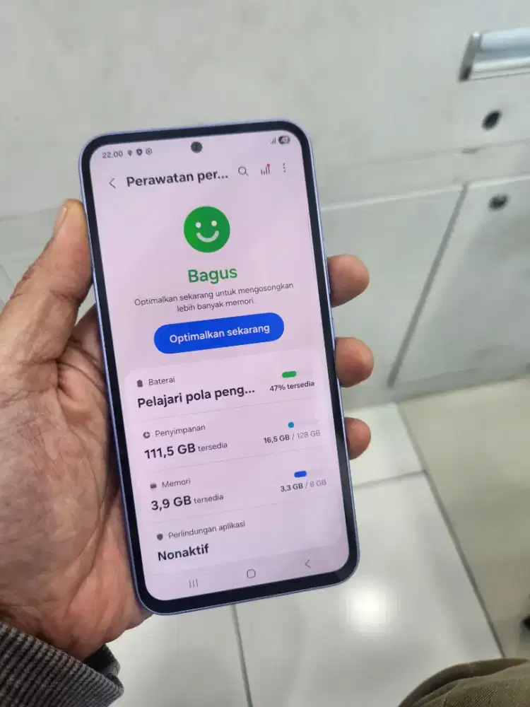 Samsung A54 5g 8/128 resmi Indonesia garansi personal 1 bulan