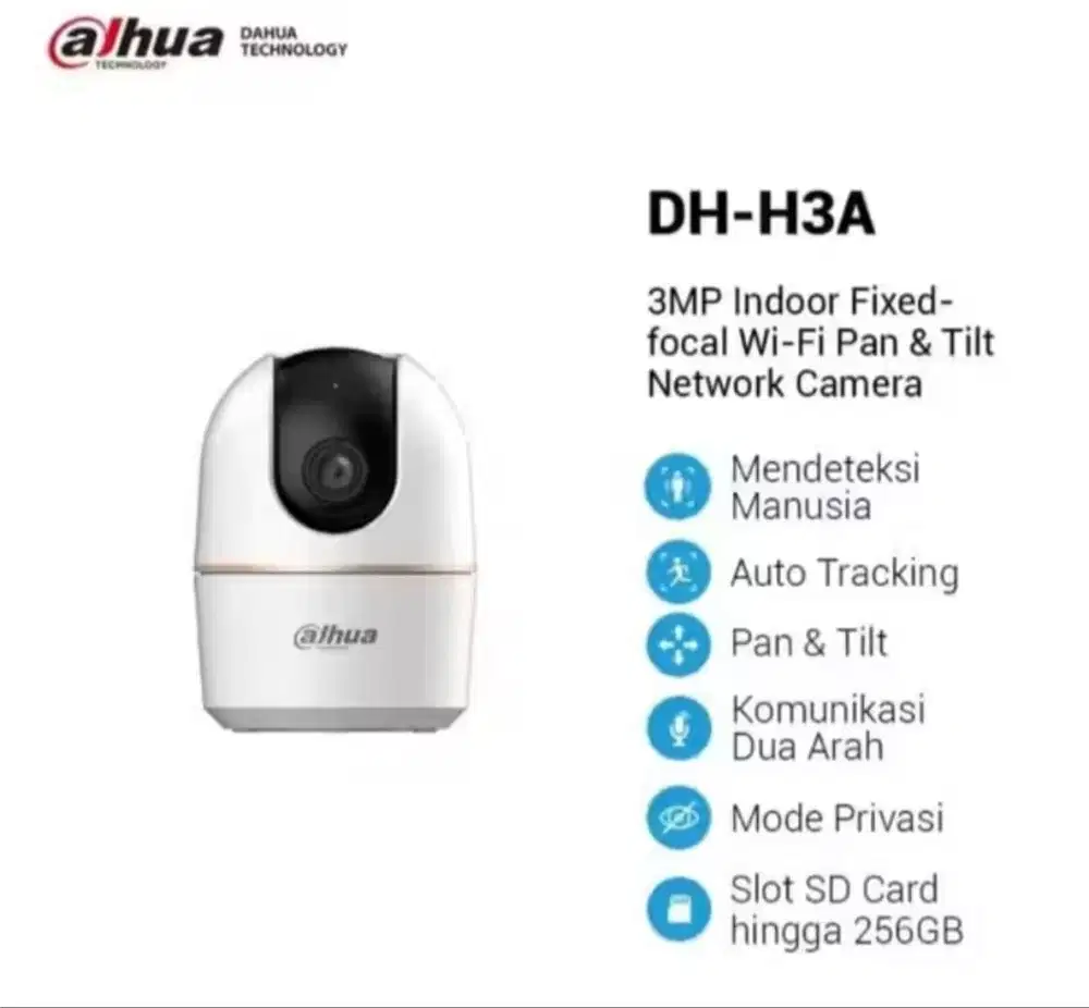 IpCam Dahua Hero 3MP dan 5MP Kamera Indoor