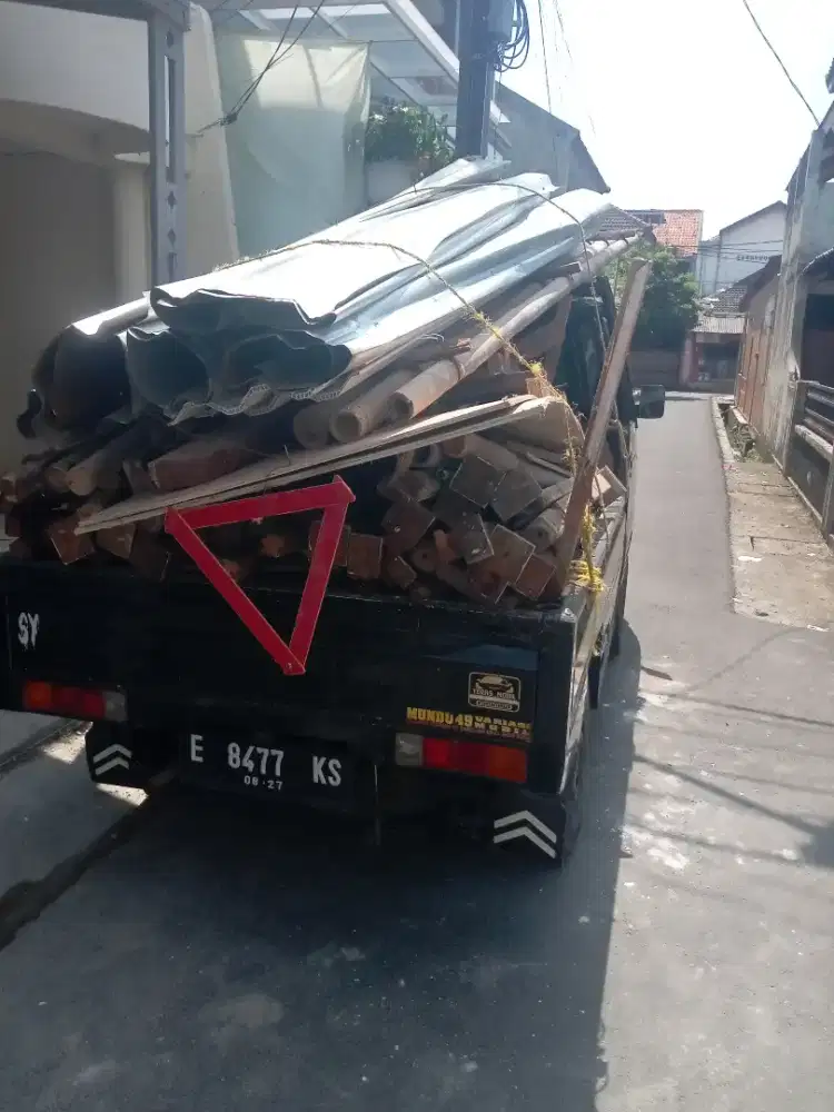 Jasa buang puing & sampah