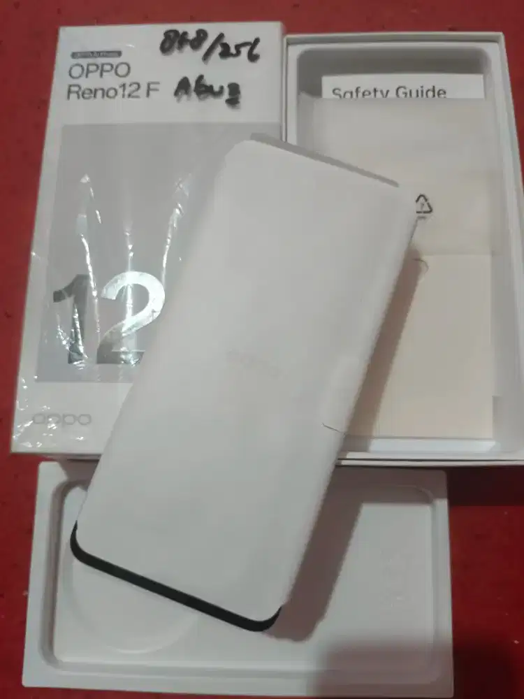 OPPO RENO 12F 256GB ASLI MULUS Bisa Tukar Tambah
