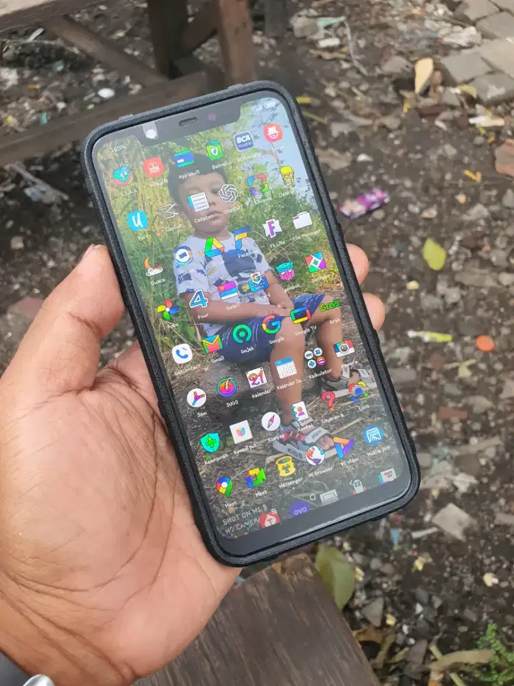 Xiaomi Mi8 big ram 6/128 spek game apa adanya