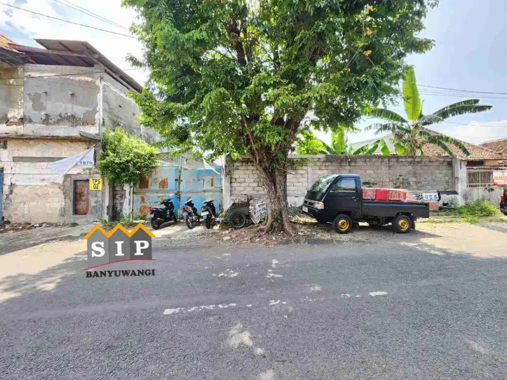 Dijual Tanah Gudang di Mandar Banyuwangi Kota
