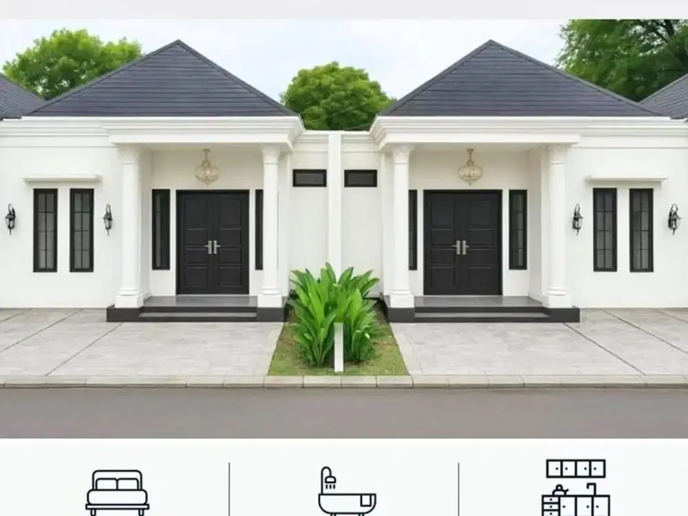 Rumah Clasic America 550Jt Type 50/120, Belakang Ptc