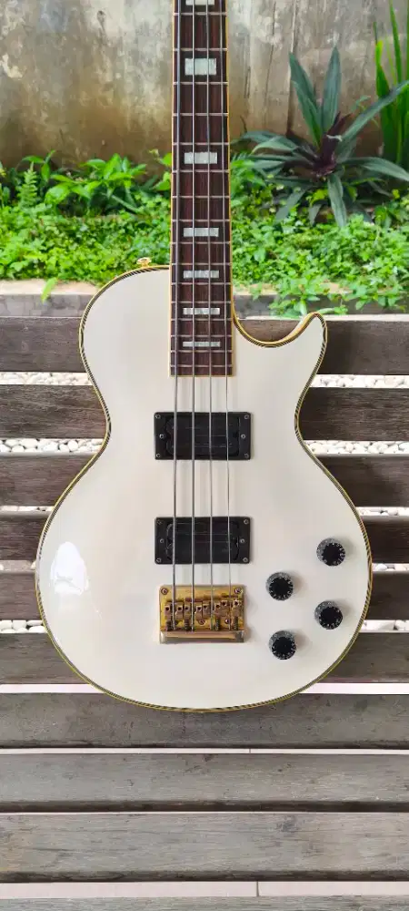 Bass Listrik Grassroots Les Paul G-LB-52CC Korea for Japan Market