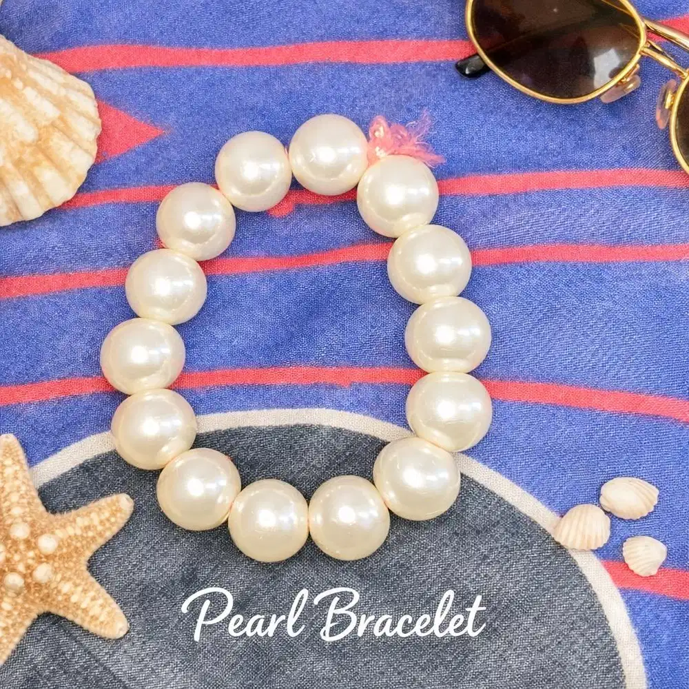 Gelang Mutiara Imitasi