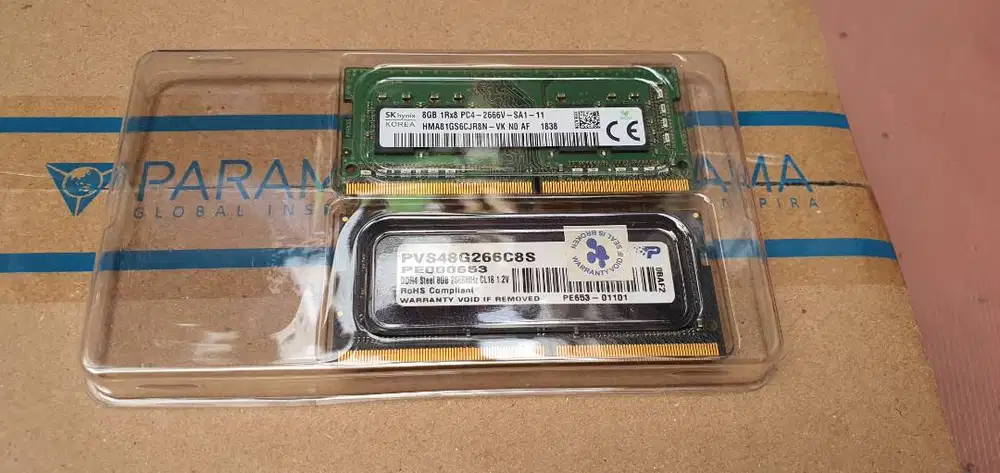 Ram Laptop DDR4 2666Mhz 16Gb (2x 8GB) Mulus Alus