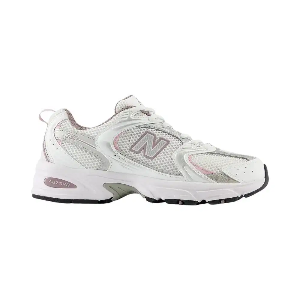 NewBalance 530 White Silver Pink