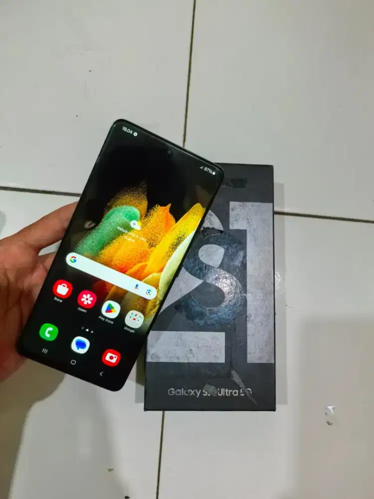 SAMSUNG S21Ultra 5G
RESMI SEIN RAM 12 /256 fp of Camera 100xzoom