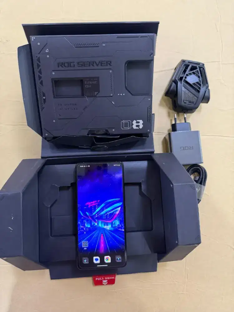 Asus Rog Phone 8 Pro 24/1TB 5G Fulset Aero Cooler Mulus Istimewa Resmi