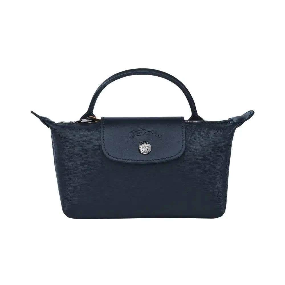 Longchamp Le Pliage City Pouch with Handle Navy