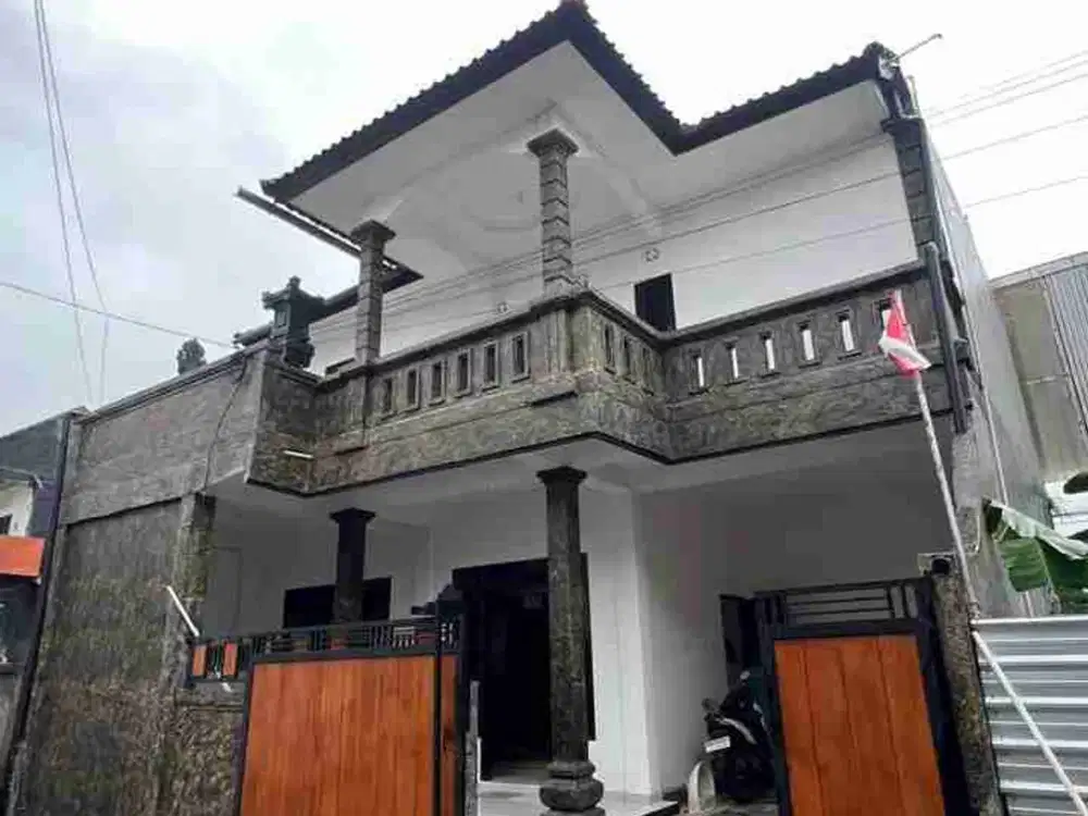 Rumah 2 lantai Bangunan kokoh SHM PBG Lengkap siap huni bebas banjir strategis