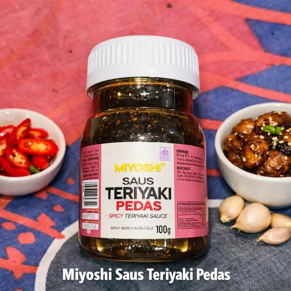 Saus Teriyaki Pedas Miyoshi