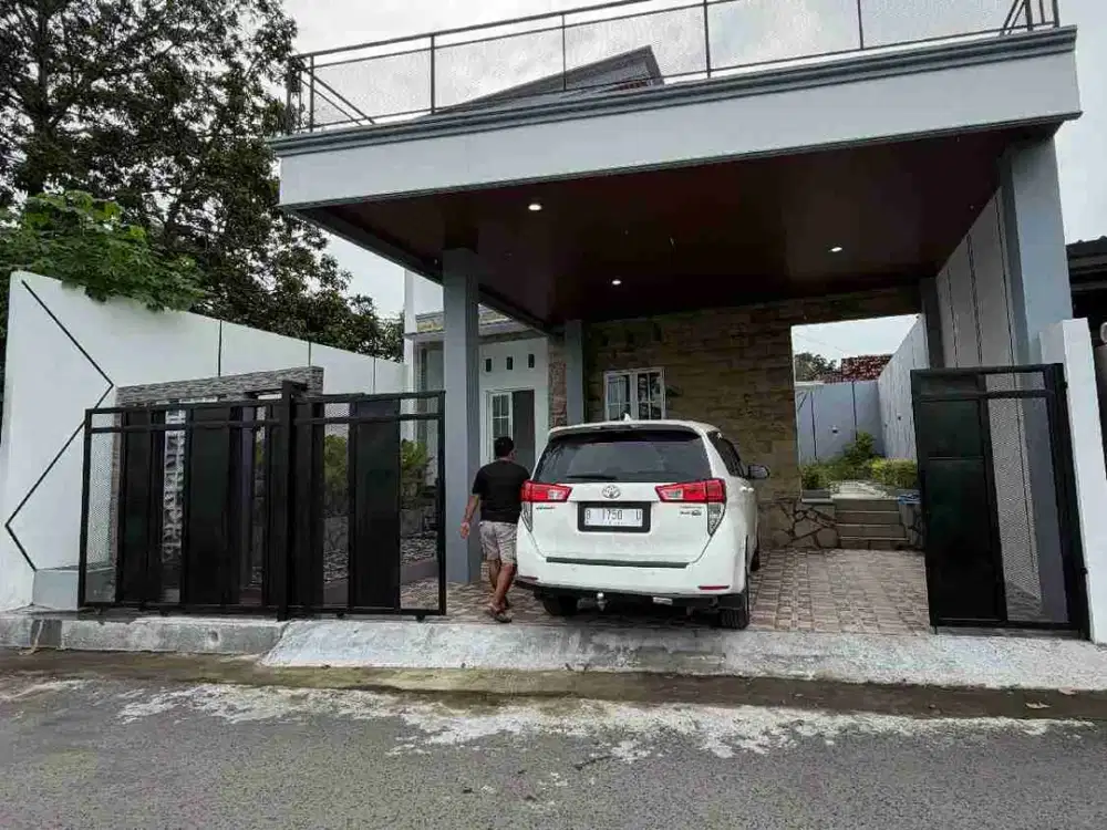 Rumah Mewah View Sawah dan Gunung Merapi