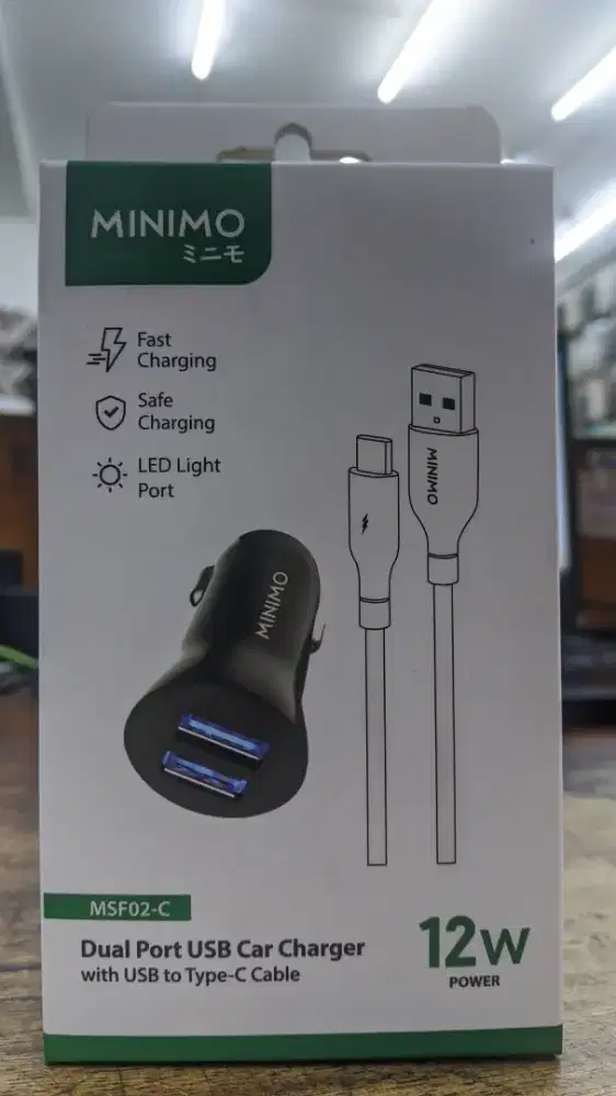 CAR CHARGER MINIMO MSF02-C