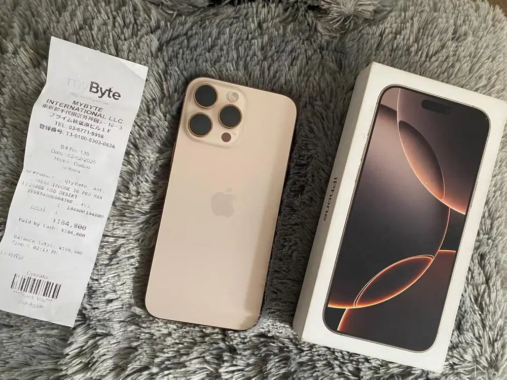 Iphone 16 Promax Resmi Beacukai 256Gb