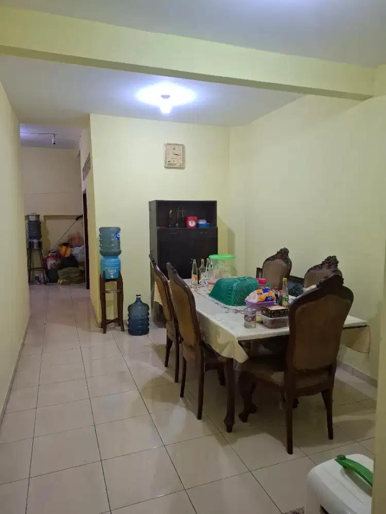 Dijual meja makan jati & kursi