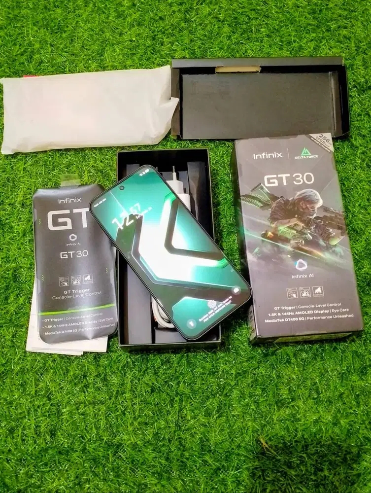 Infinix GT30 5G 8/256 Fullset Mulus Garansi Panjang