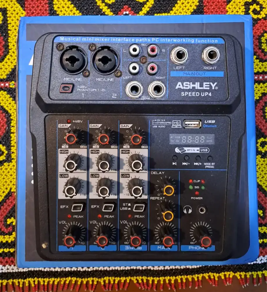 Mixer Ashley Speed Up 4 Channel