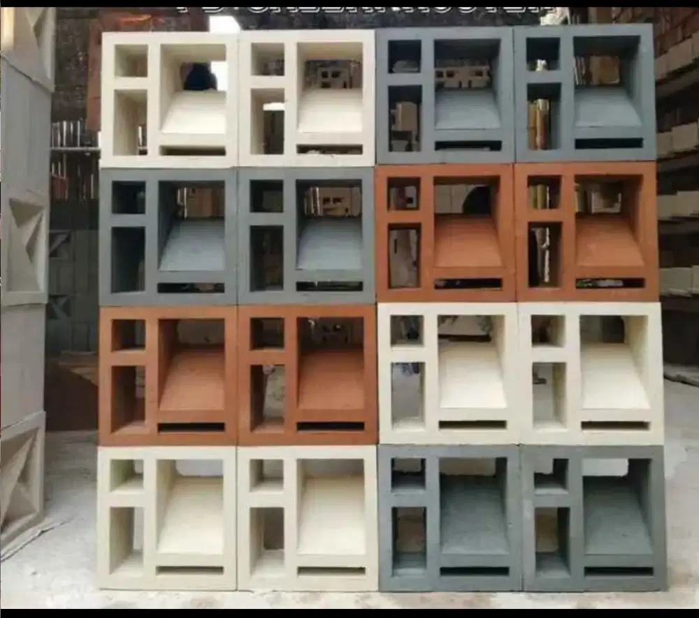 Roster beton berbagai macam motif barang