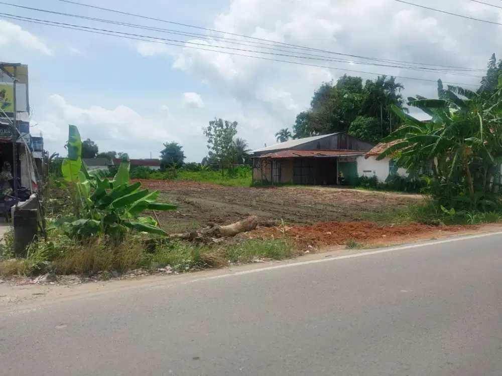 100JT Tanah Kavling SHM Pinggir Jalan Arah PUSRI