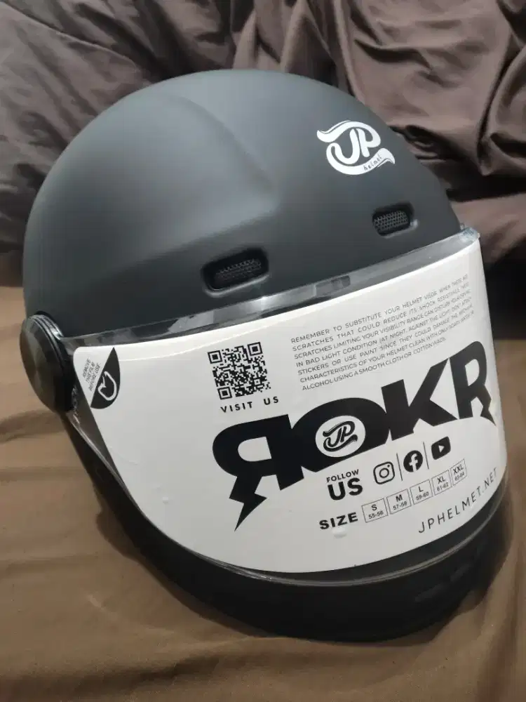 Helm JP ROKR BLACK DOFF XXL