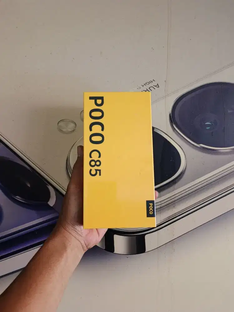 Berminat silahkan WA Poco C85 NFC 6+6/128 Garansi resmi 15bln