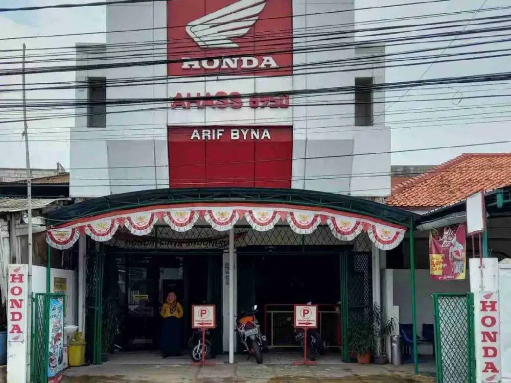 Disewakan Ruko Ex bengkel Motor Honda di Cirendeu Raya, Ciputat Timur, Tangerang selatan