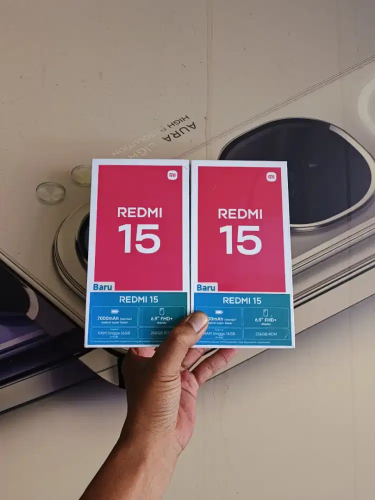 Berminat silahkan WA Xiaomi Redmi 15 NFC 8+8/128 Garansi resmi 1thn