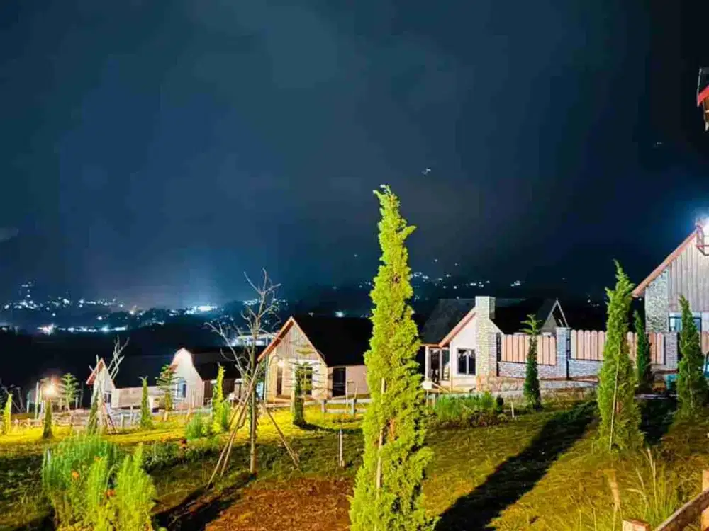 Tanah Vila Siap Bangun Surat SHM View Gunung Hanjawong