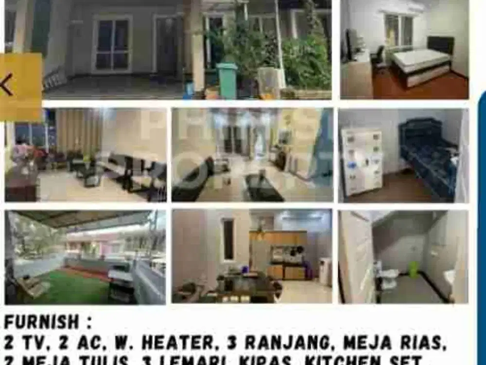 rumah siap huni plus perabot