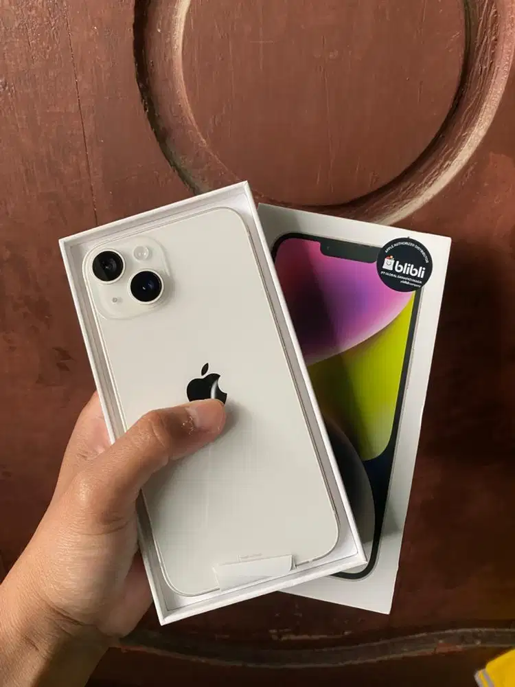 Iphone 14 128gb open box baru