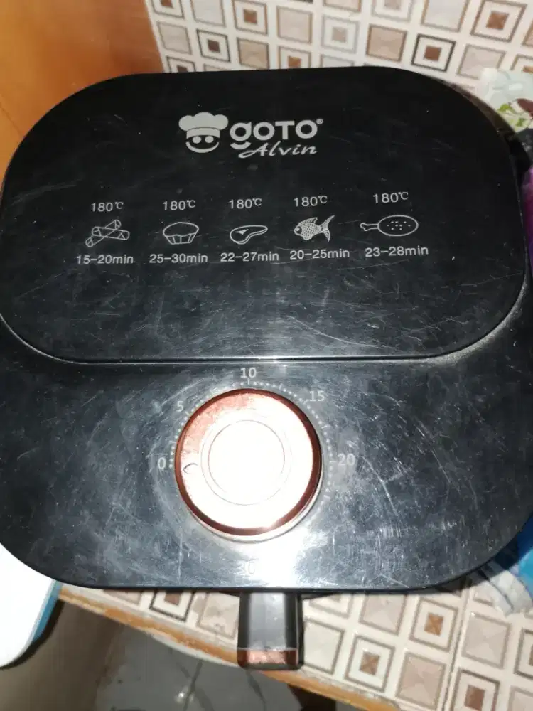 Dijual Air Fryer second merk goto alvin