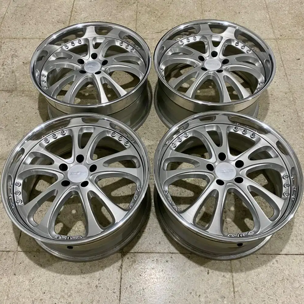 Japan Lowenhart BR5 Ring 19 5x114 5x112 Velg Original Ori Jepang R19