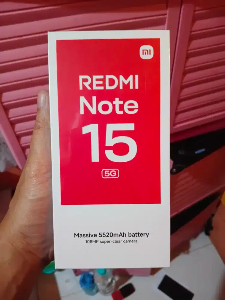 Redmi Note 15 5G 12/512 Glacier Blue Gr. Resmi