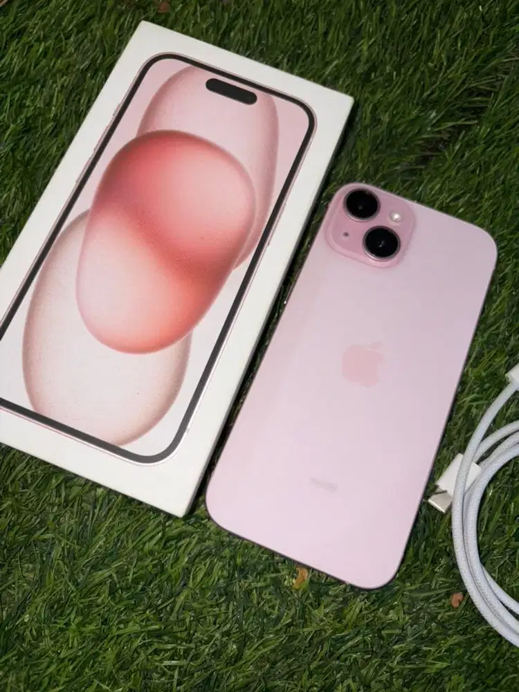 Iphone 15 Pink 128 IBOX Tangan Pertama