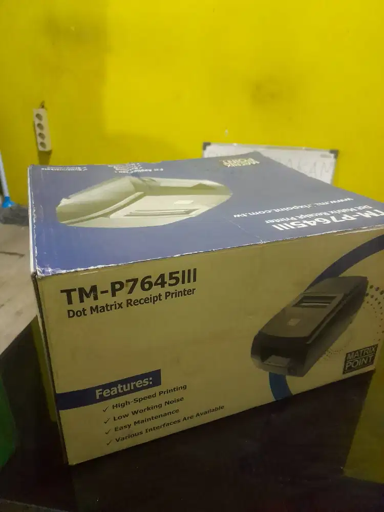 Dot matrix receipt printer/printer dot merk Matrix Point