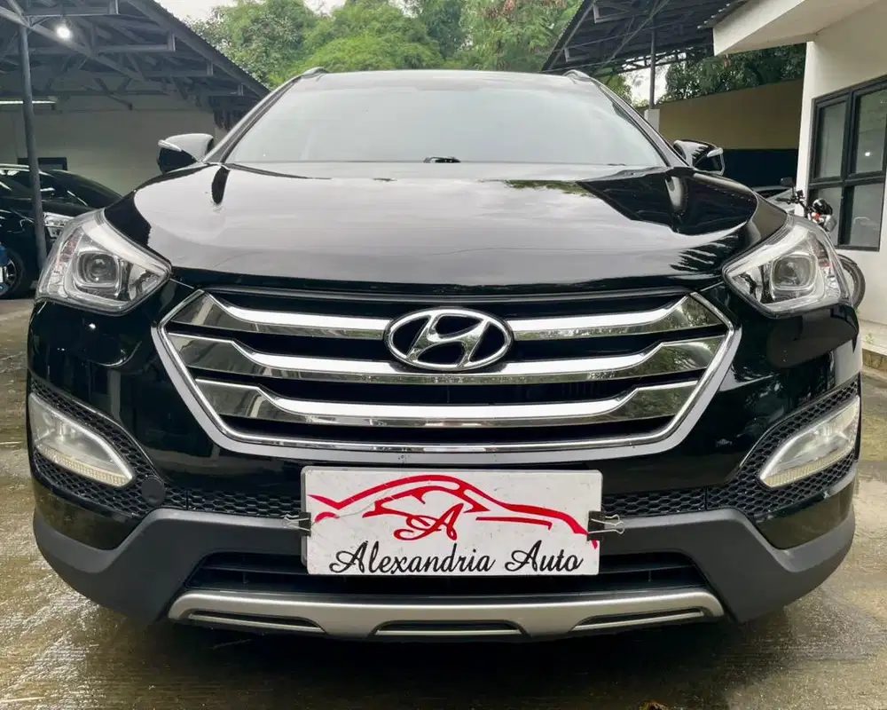 Hyundai Santa Fe 2013 Diesel Panoramic Hitam Sangat Siap Mudik