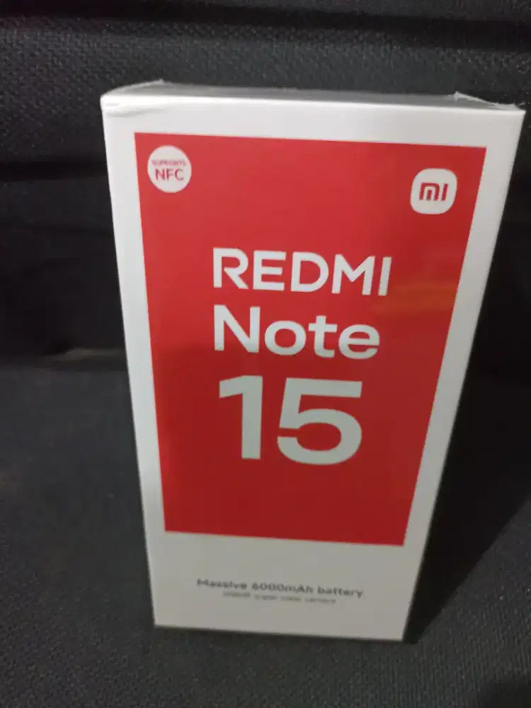 xiaomi redmi note 15 ram 8gb/256gb watna purole garansi resmi