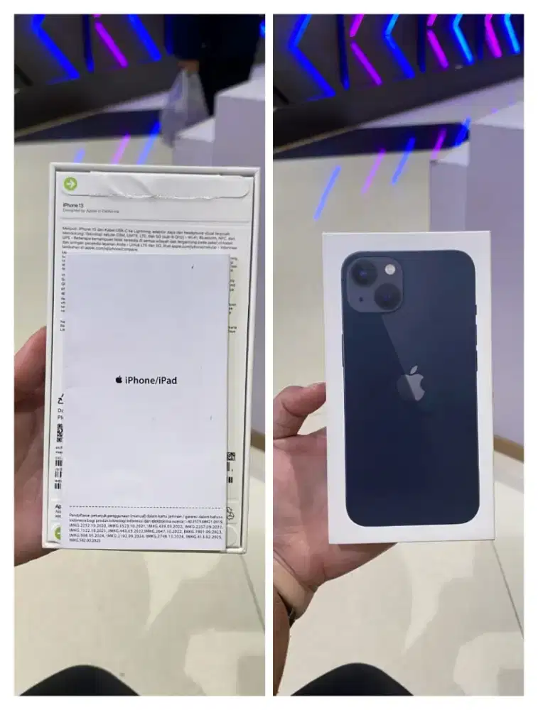 iPhone 13 New belum buka segel