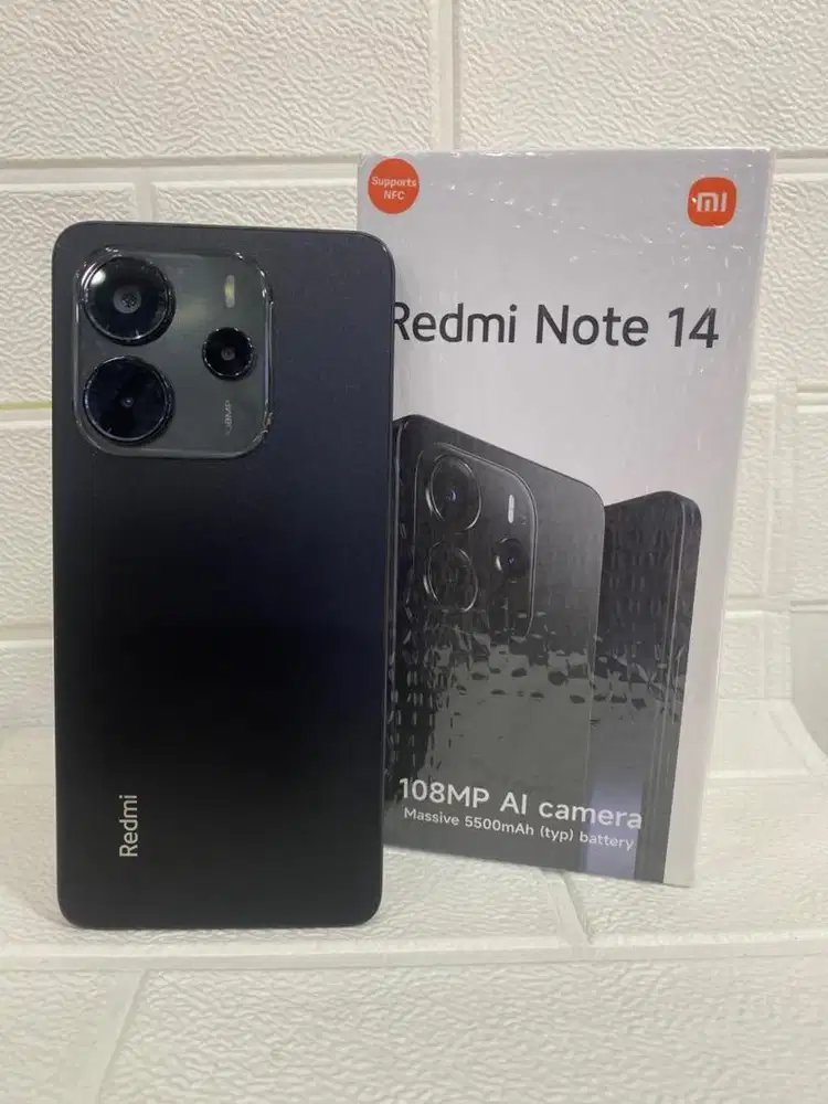 Redmi note 14 4G 8/128 like new full original
