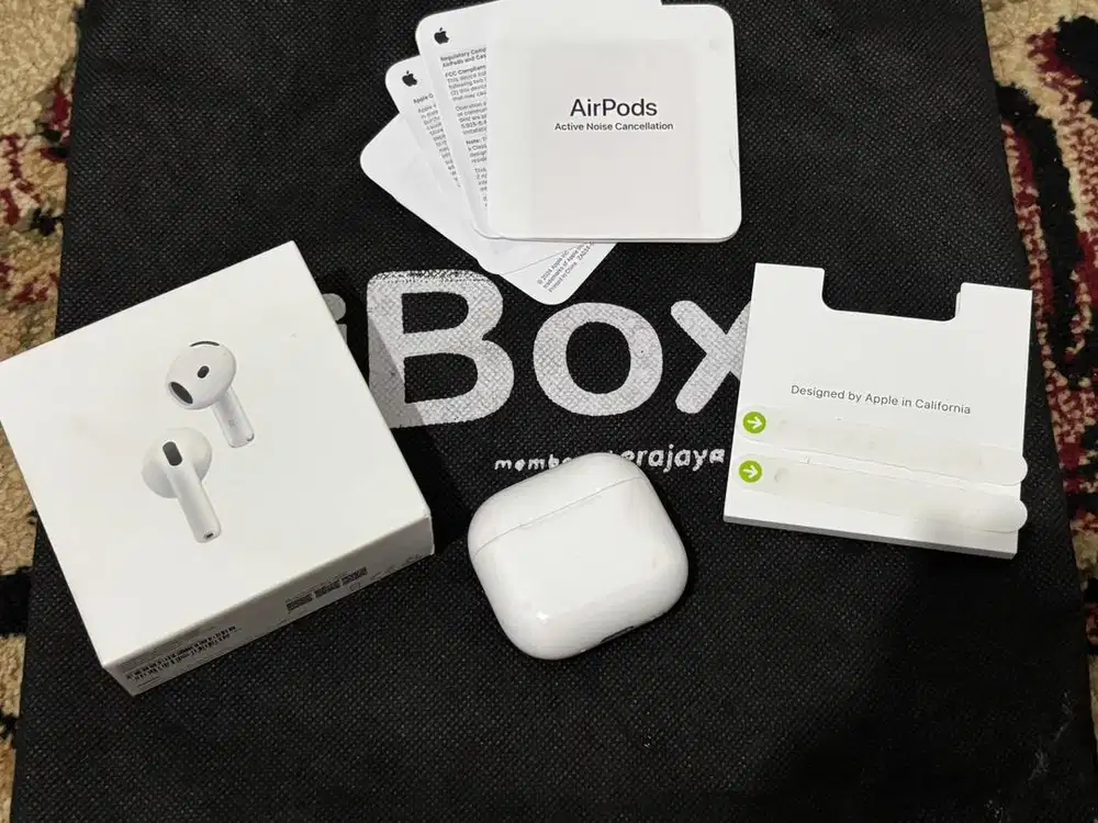Airpods 4 (ANC) Second Ori iBox Garansi Panjang Siap Pakai