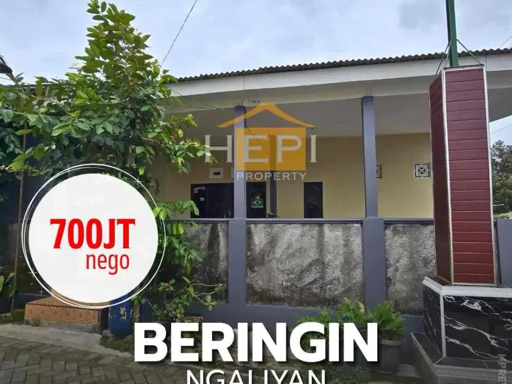 Dijual Rumah Beringin Ngaliyan Semarang Barat