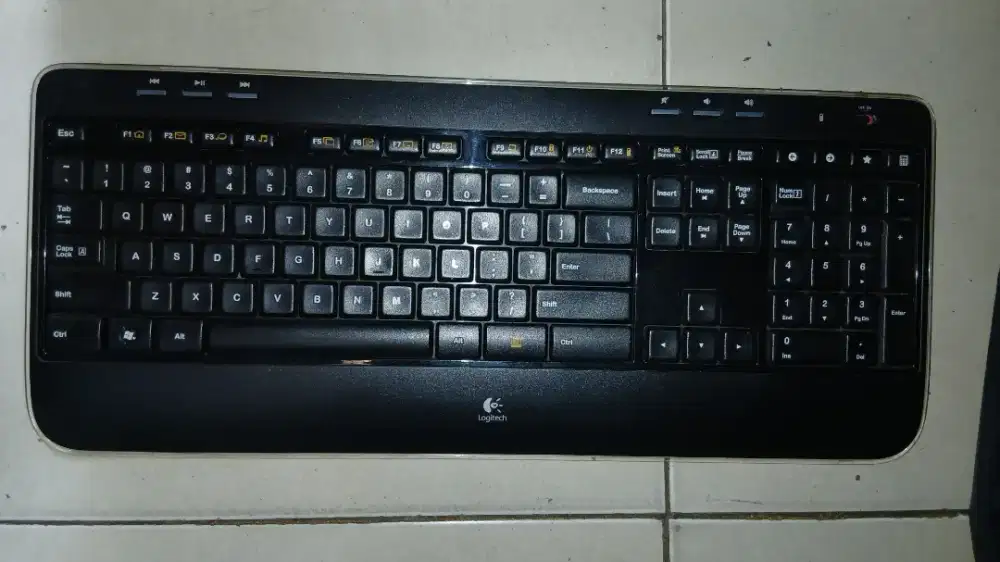 Keyboard Logitech K520 Y-R0012 Wireless & keyboard fleksibel silikon