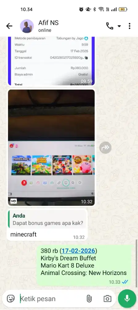 Promo Games OFW Nintendo Switch OLED V2 V1 LITE NS2