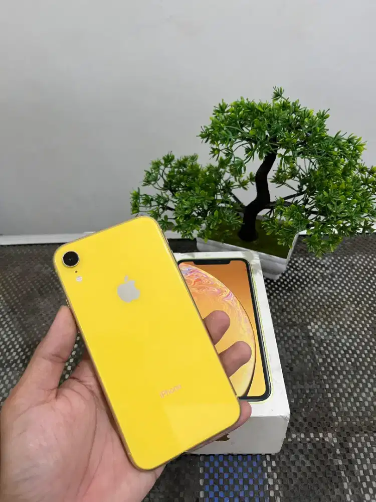 iPhone XR jaringan permanen Kemenperin BH 92% 128GB Dual SIM