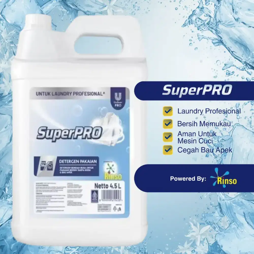 Sabun cuci pakaian super pro